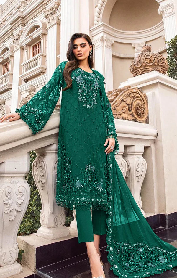 MARIA.B MB 33 EMERLAD GREEN LAWN 3PC