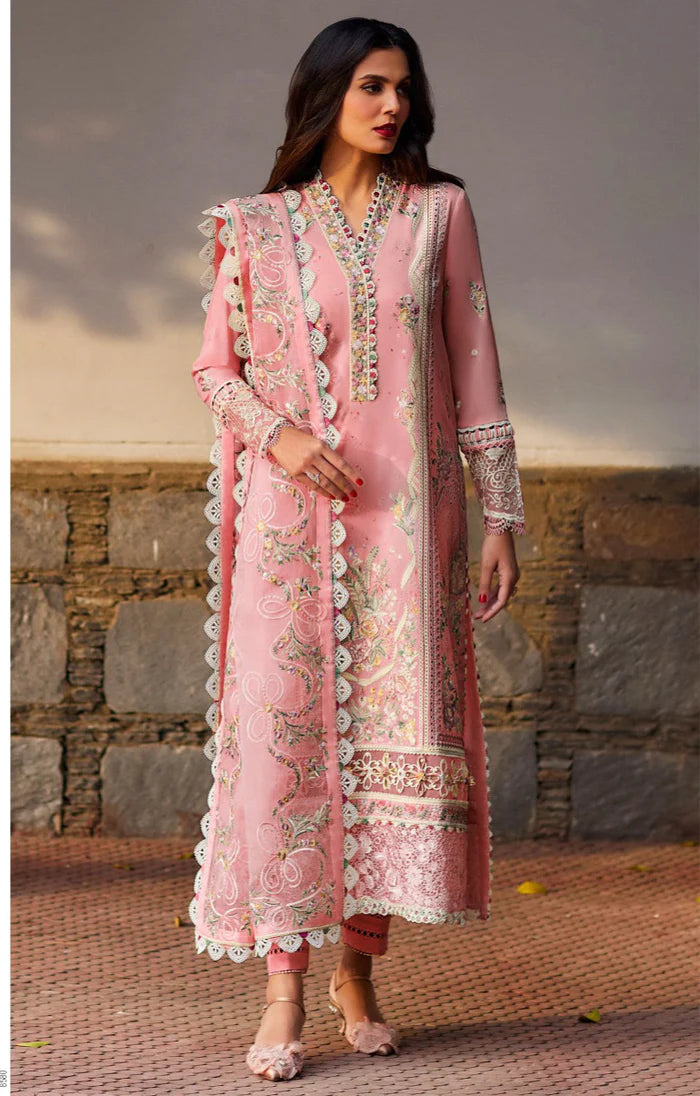 ELAN ZENEL PEACH LAWN 3PC