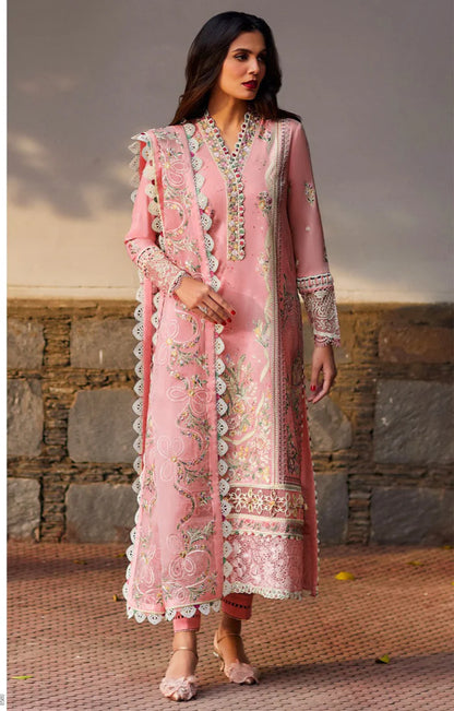 ELAN ZENEL PEACH LAWN 3PC